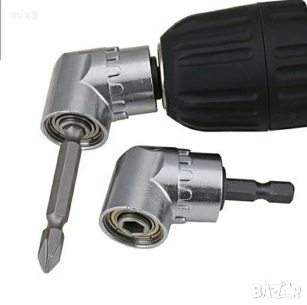 Ъглов адаптер за винтоверт, снимка 1