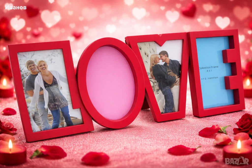Рамка за снимки Love, снимка 1