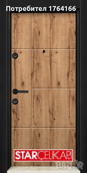 Турска входна блиндирана врата за закрити пространства, снимка 1