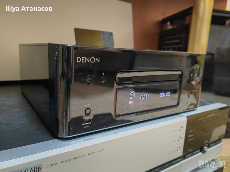 Denon Ceol RCD N8 Wi-Fi Mp3 CD USB tuner IPhone iPod subwoofer control VSX усилвател с дистанционно , снимка 1