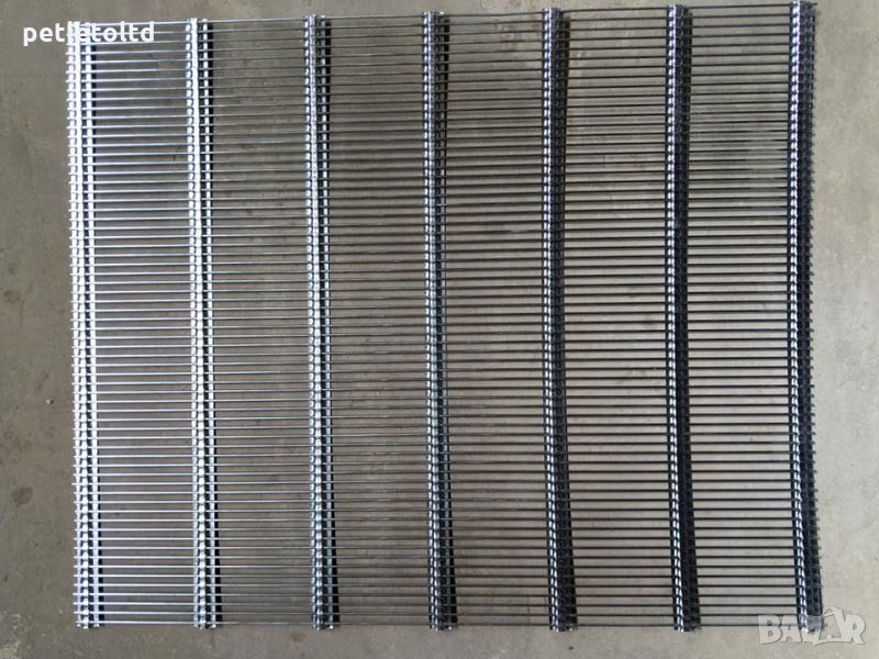 Ханеманова решетка, метална поцинкована, за 10 рамков кошер. Размер 50,3 см Х 41,3 см, снимка 1