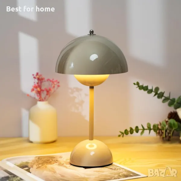 Дизайнерска акумулаторна настолна лампа Neoglint 4400mAh, снимка 1