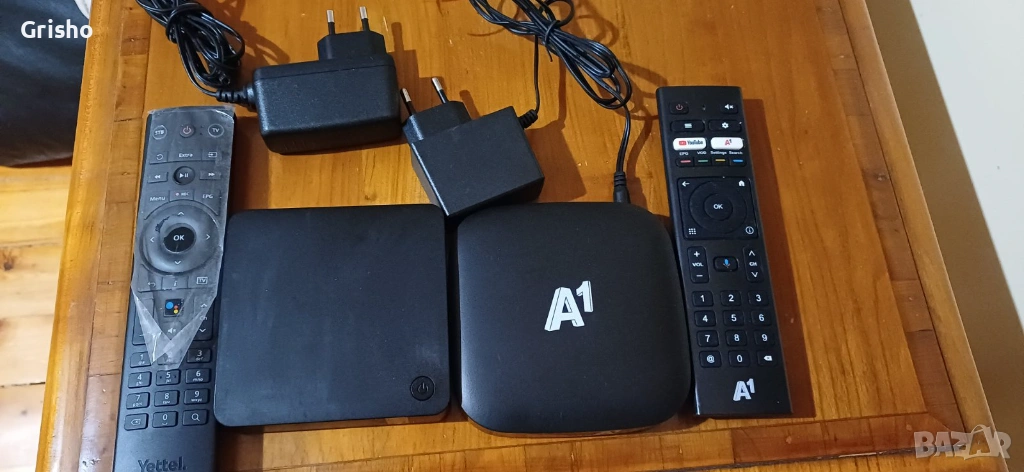 Нови андроид тв А1 и Еон отключено меню., снимка 1