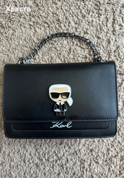 Чанта Karl Lagerfeld и чорапи Дизайнерски нови !, снимка 1