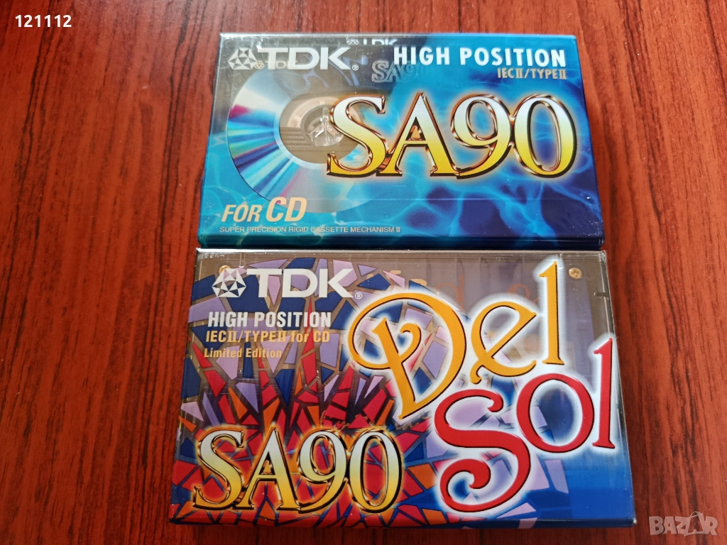 Аудио касети TDK SA 90, снимка 1