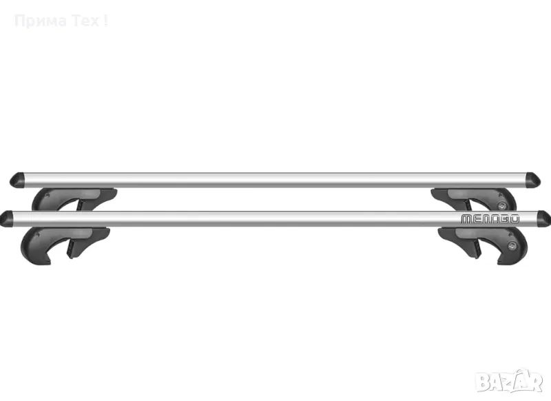 Покривни щанги за автомобили с отворен рейлинг 120 см, снимка 1