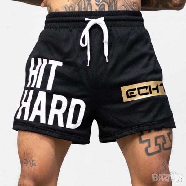 Спортни Мъжки Къси Панталони за Фитнес Тренировка и Облекло, снимка 1