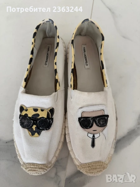 Еспадрили Karl Lagerfeld, снимка 1