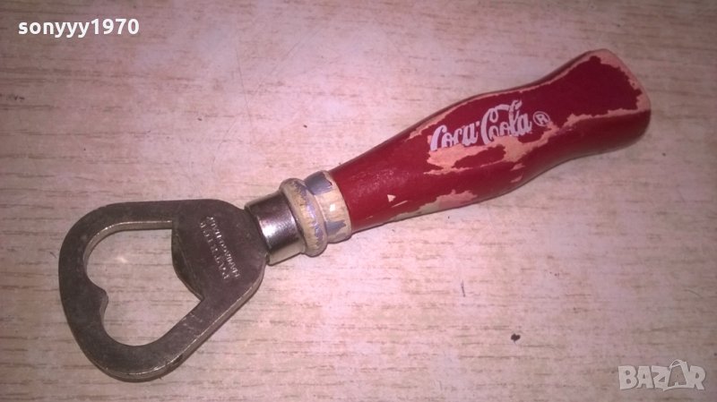 coca cola-italy-15х4см-ретро отварачка-внос швеицария, снимка 1