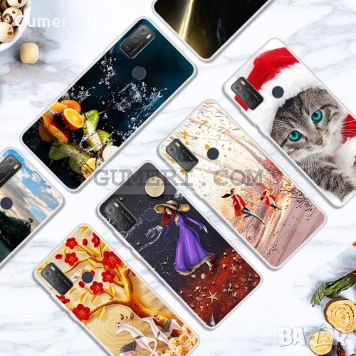 Alcatel 1S (2021) - Силиконов Гръб С Картинки, снимка 1