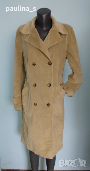 Кадифено манто / палто / тренч "Three hearts❤️❤️❤️" by Marks & Spencer / голям размер , снимка 1