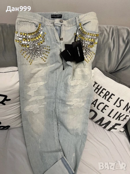Оригинални дамски дънки D&G, снимка 1