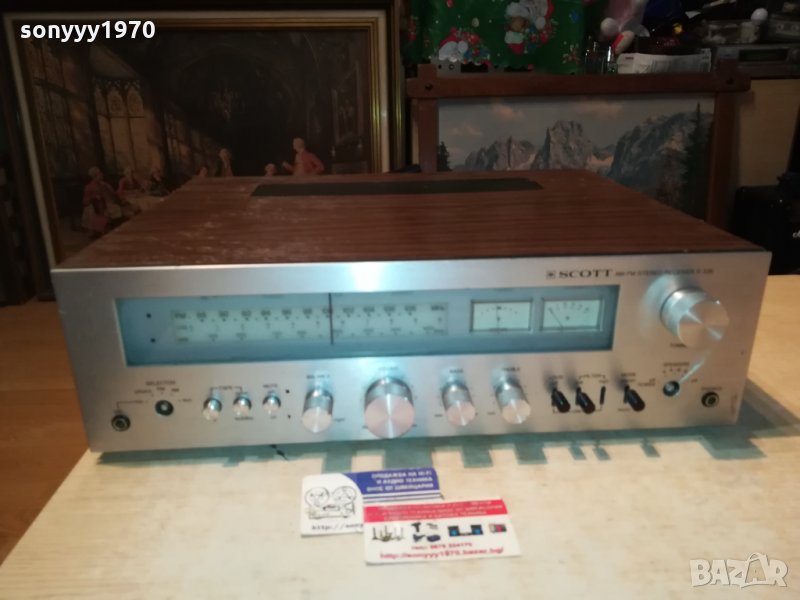 SCOTT R326 RECEIVER-MADE IN USA 111221137, снимка 1