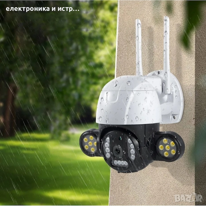 Камера за външно наблюдение 5MP с приложение icsee , снимка 1