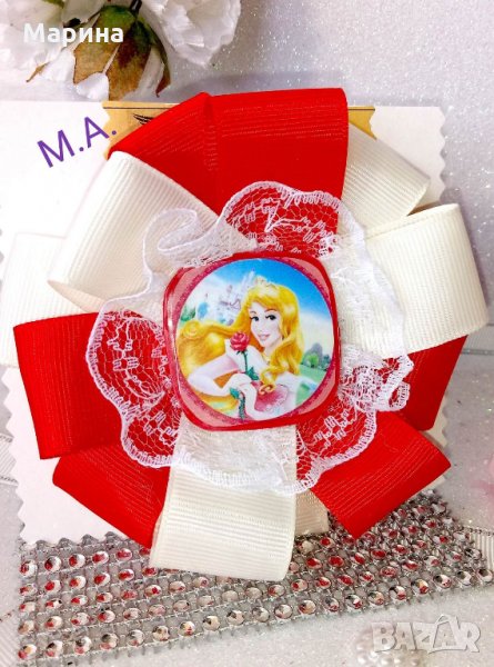 ''Принцеса Аврора'' красива панделка за коса., снимка 1