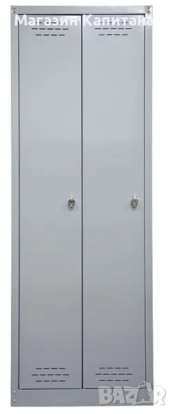 Шкаф за съблекалня метален 167 х 60 х 40см., снимка 1