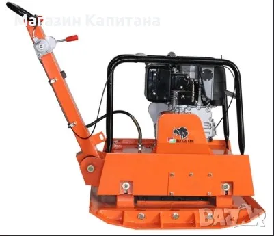 Реверсивна виброплоча BISONTE PCR255-L, Loncin G390F., снимка 1