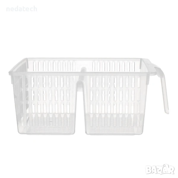 Пластмасов органайзер за хладилник, 24x33x13 см., снимка 1