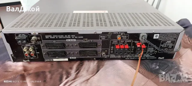 JVC RX-E100RSB, снимка 11 - Ресийвъри, усилватели, смесителни пултове - 49312974