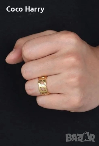 Комплект бижута-гривна,ланец,пръстен, снимка 2 - Подаръци за мъже - 53442089