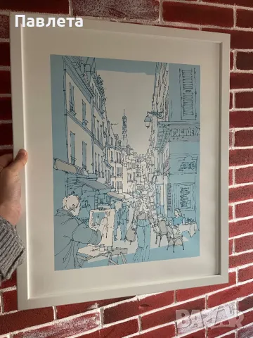 Принт - Парижки улици