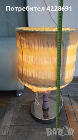 Ретро нощна лампа , снимка 2 - Полилеи - 47596885