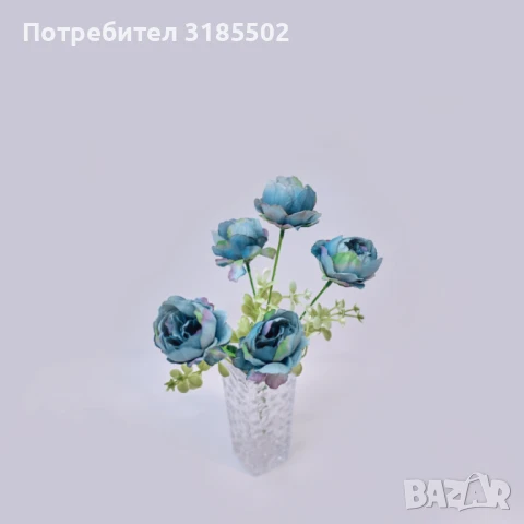 Изкуствени божури, снимка 6 - Изкуствени цветя - 51227212