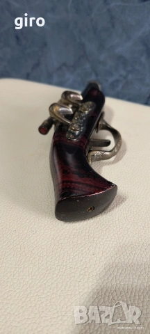 Запалка - метален кремъчен пистолет в реални размери , снимка 8 - Запалки - 53386149