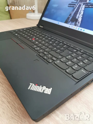 Мощен професионален лаптоп Lenovo Thinkpad P15 – i7-10850H, Quadro T2000, 32GB RAM, 512GB SSD, снимка 1