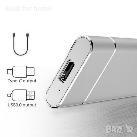 Външен диск 16TB USB 3.1 SSD TYPE-C  високоскоростен, снимка 9 - Твърди дискове - 40222822