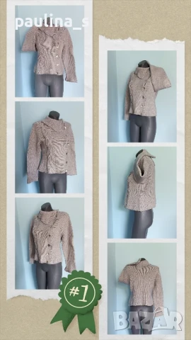 Три различни броя / Дамски пуловер тип туника , снимка 2 - Блузи с дълъг ръкав и пуловери - 51386105