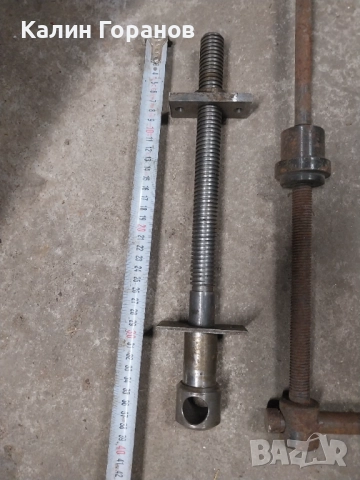 Винт и гайка за менгеме или друго, снимка 2 - Резервни части за машини - 51994231