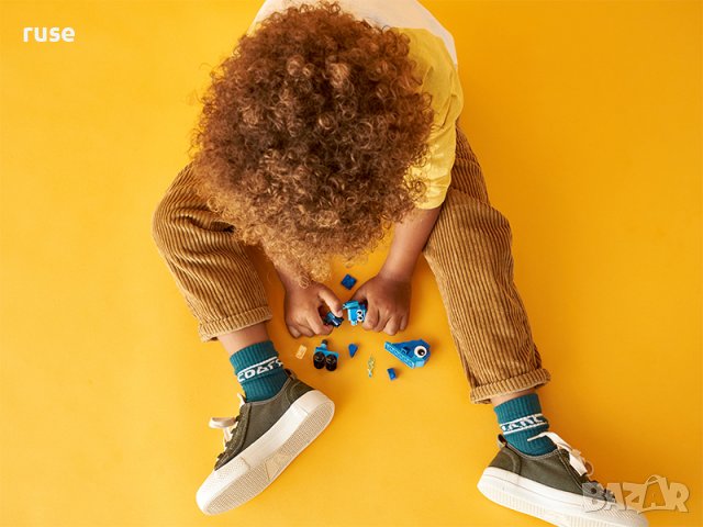 НОВИ! LEGO® Classic 11006 Творчески сини тухлички кит влакче робот, снимка 6 - Конструктори - 40663654