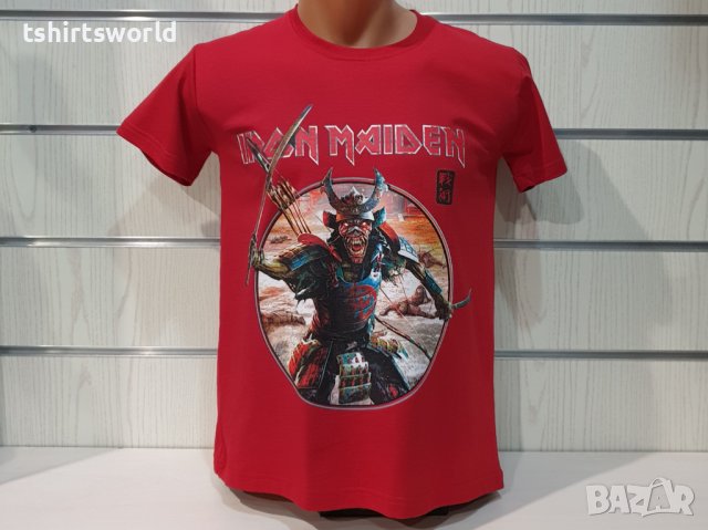 Нова мъжка тениска на музикалната група IRON MAIDEN - Senjutsu Album Palace Circle, снимка 5 - Тениски - 37106837