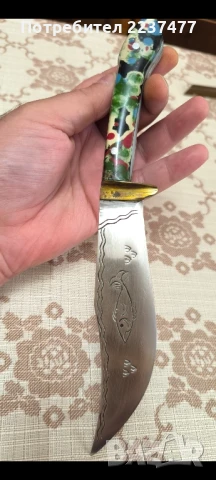 стар български нож , снимка 6 - Ножове - 51409440
