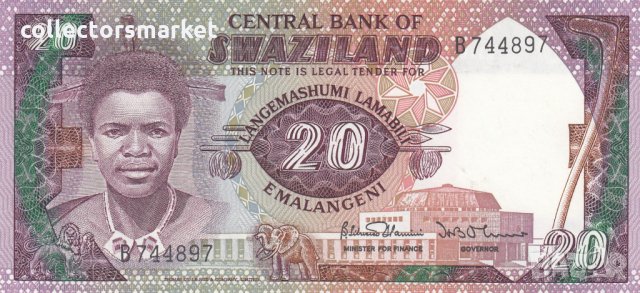 20 емалангени 1986, Свазиленд