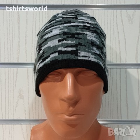 Нова зимна камуфлажна шапка, снимка 6 - Шапки - 35425254