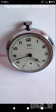 Ретро рядък Немски Часовник-RUHLA REGULAR-за части..., снимка 12 - Колекции - 47688390