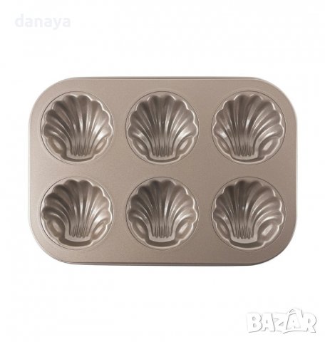 3512 Метална форма за мадлени форма за мидички, снимка 5 - Форми - 39681428