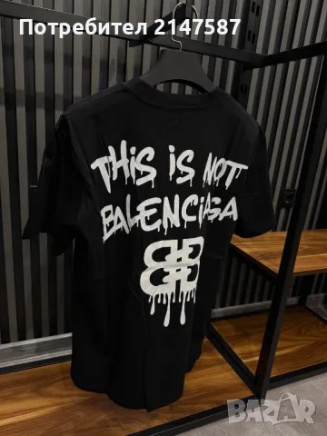 Мъжки тениски Balenciaga , снимка 2 - Тениски - 49333803