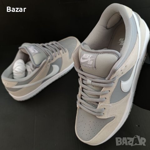 Nike SB Dunk Summit White Grey Wolf Сиви Маратонки Обувки Размер 43 Номер 27.5см Стелка Оригинални , снимка 4 - Други - 40508503