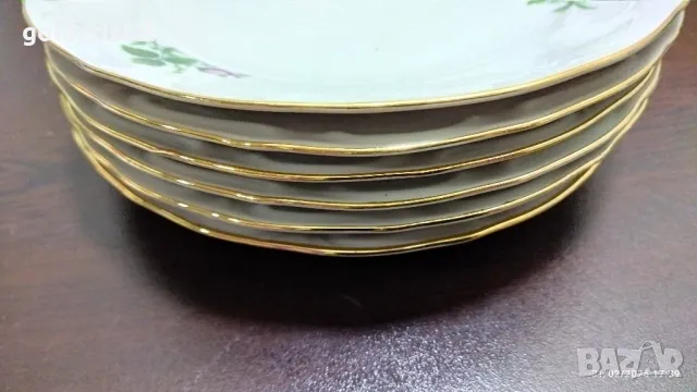 стар български порцелан Изида чинии , снимка 6 - Антикварни и старинни предмети - 48923881