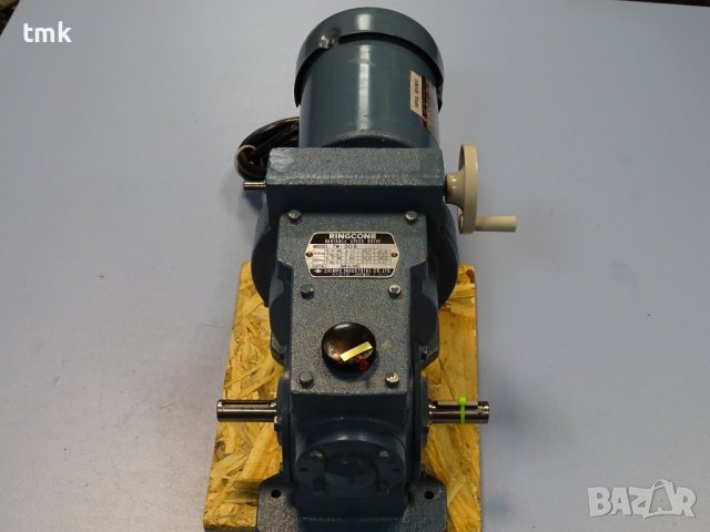 мотор редуктор вариаторен Ringcone TW-50B 380VAC Variable Speed Drive, снимка 2 - Резервни части за машини - 37700308