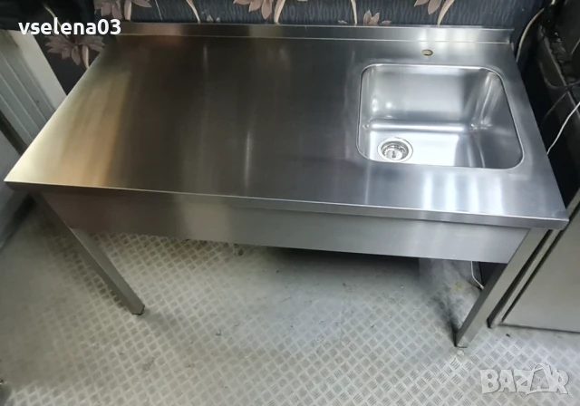 Мивка алпака за професионална кухня-нова!, снимка 3 - Обзавеждане на кухня - 50588262