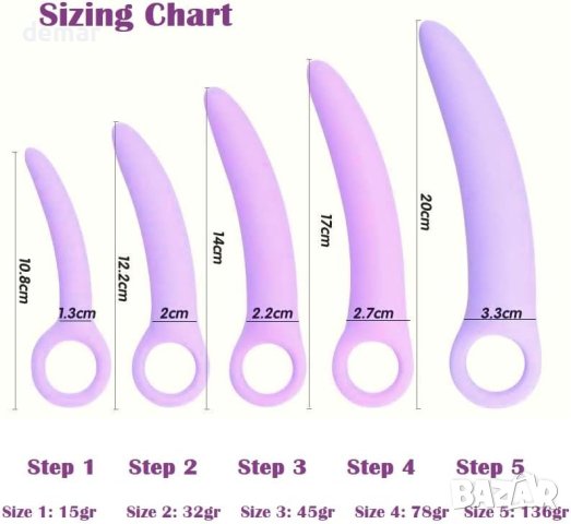 Комплект силиконови мускулни разширители за тазово дъно , снимка 2 - Други - 43106280