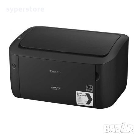 Принтер Лазерен Черно-бял CANON i-SENSYS LBP6030B Компактен за дома или офиса, снимка 2 - Принтери, копири, скенери - 33536285