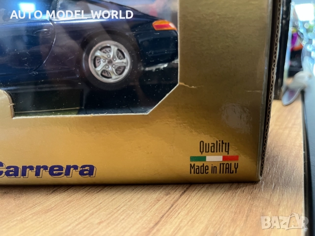 Нова метална колекционерска количка модел PORSCHE 996 1998г. 1:18, снимка 9 - Колекции - 52324181