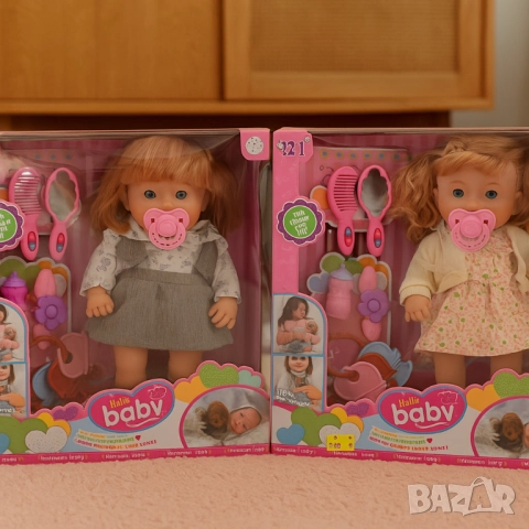 Кукла – говореща и пееща на български, 36 см с аксесоари