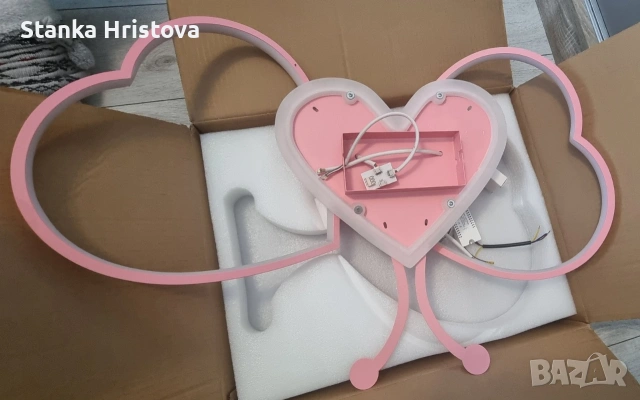 Led плафон/ лампа Пеперуда. , снимка 3 - Лед осветление - 53463077