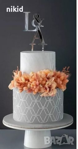 Геометрични ромбове стенсил шаблон за спрей за торта украса Scrapbooking, снимка 4 - Други - 37146241